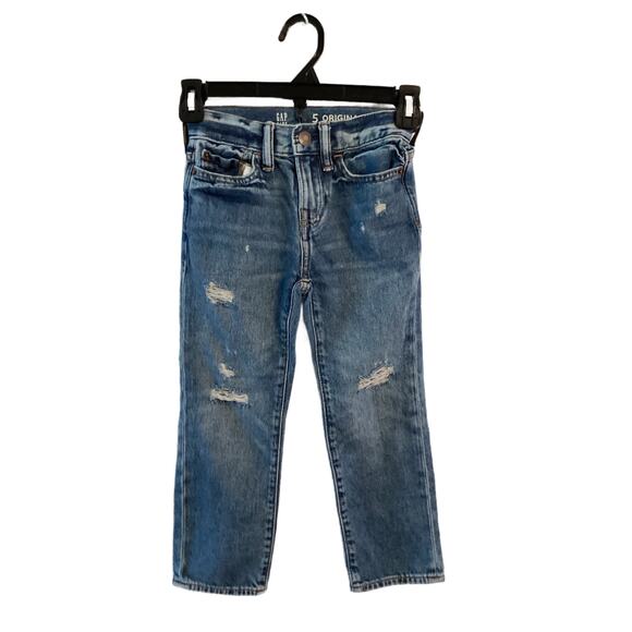 Gap Original Jeans with Adjustable Waist, Girl or Boy Size 5 - Picture 1 of 4